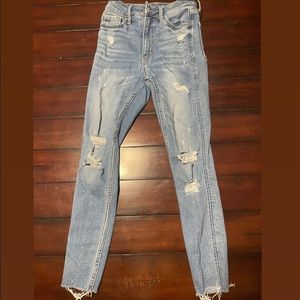 Old Navy, Rockstar Super Skinny, Extra High Rise, Size 0
